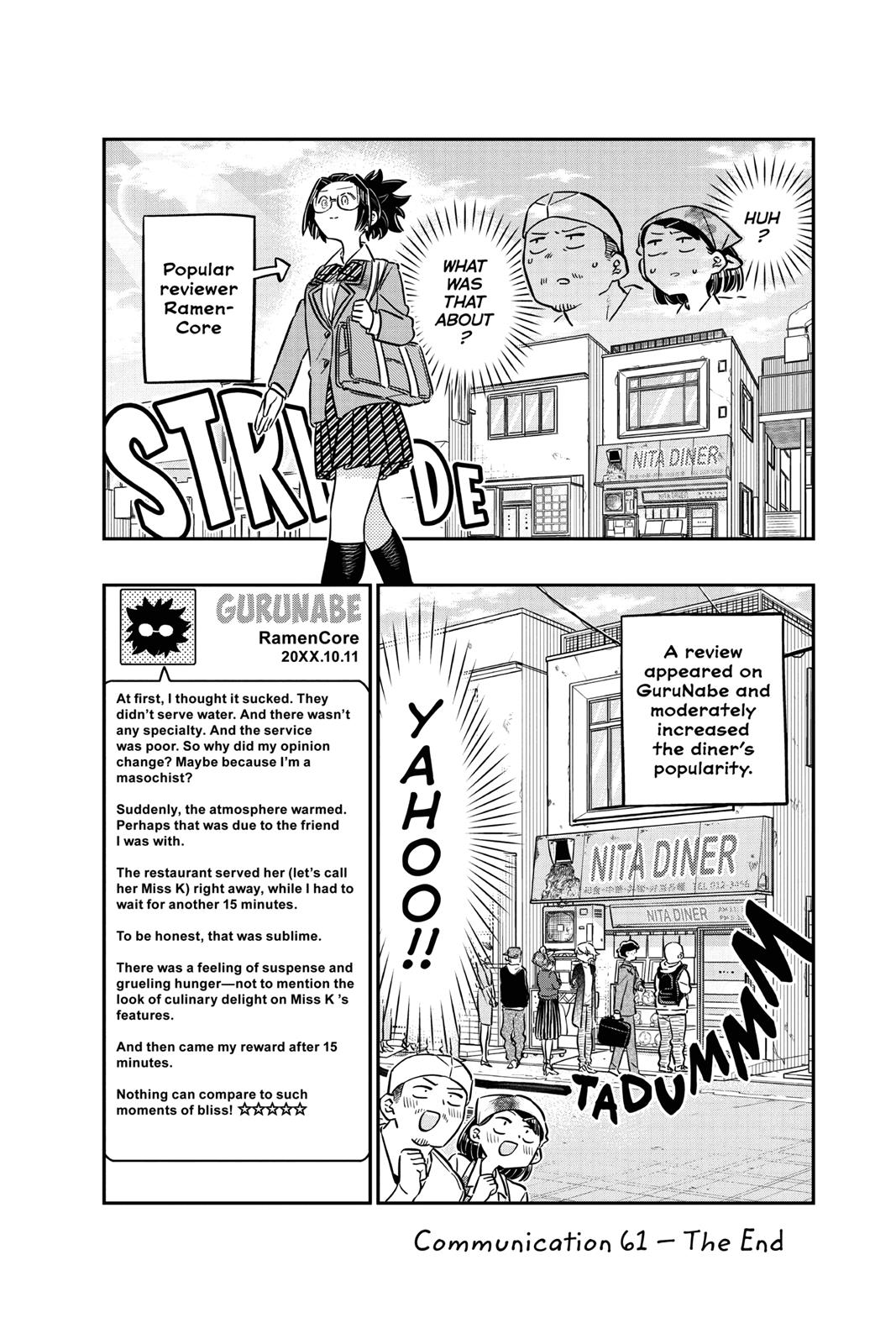 Komi Can’t Communicate Chapter 61