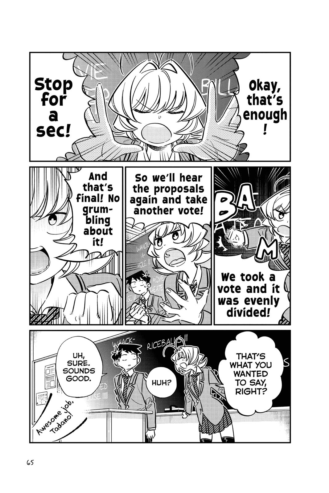 Komi Can’t Communicate Chapter 62