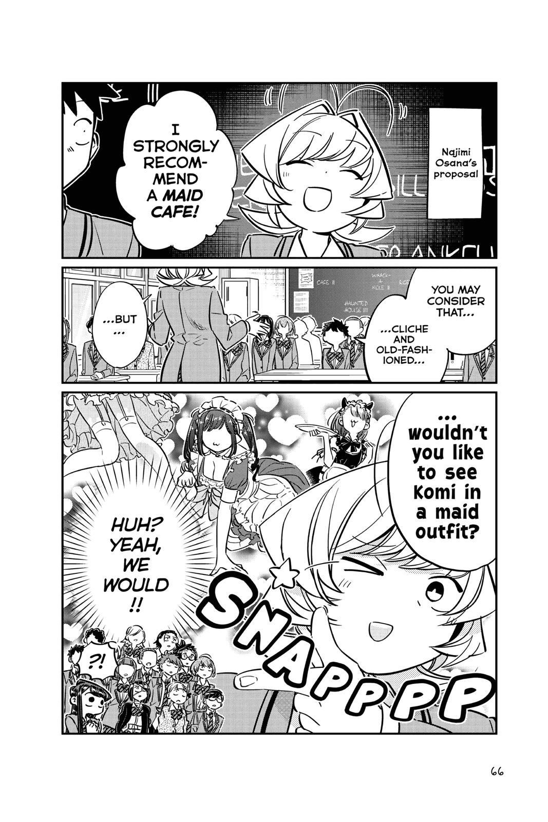 Komi Can’t Communicate Chapter 62