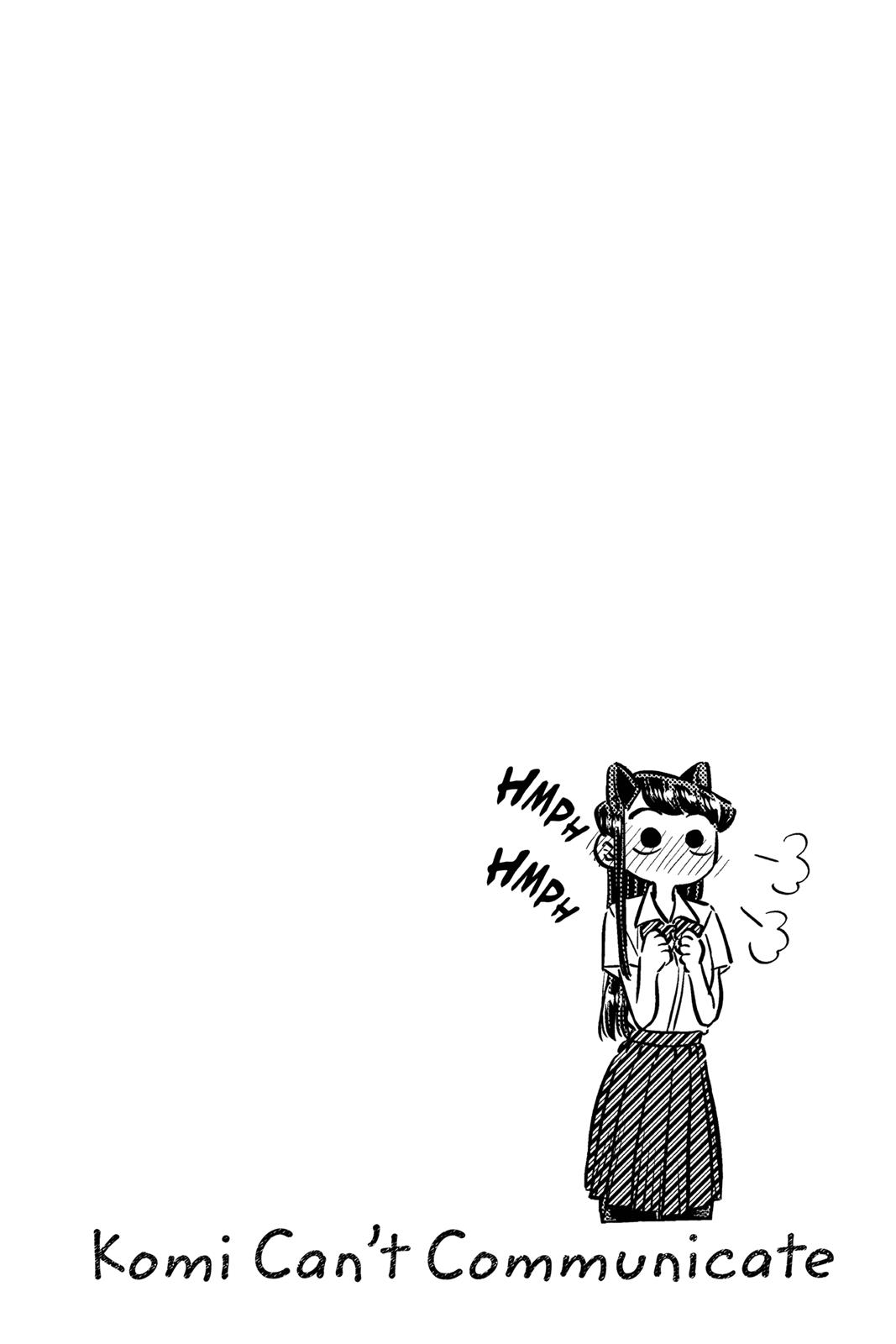 Komi Can’t Communicate Chapter 64