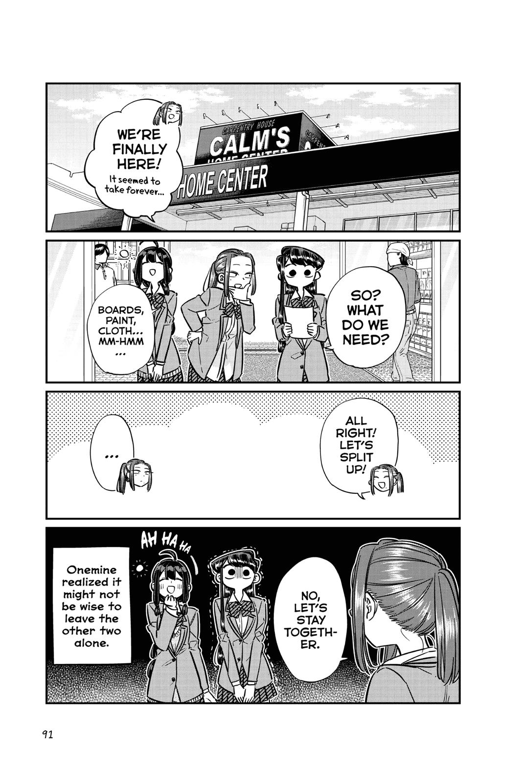 Komi Can’t Communicate Chapter 64