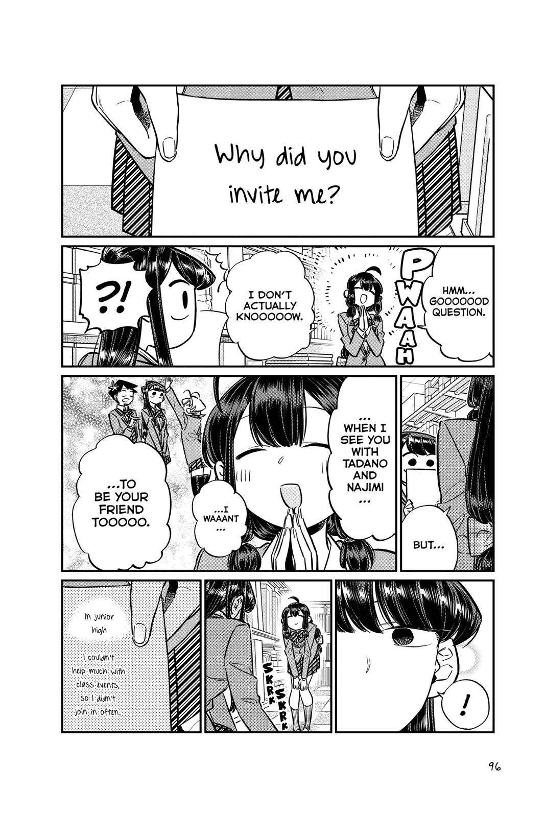 Komi Can’t Communicate Chapter 64