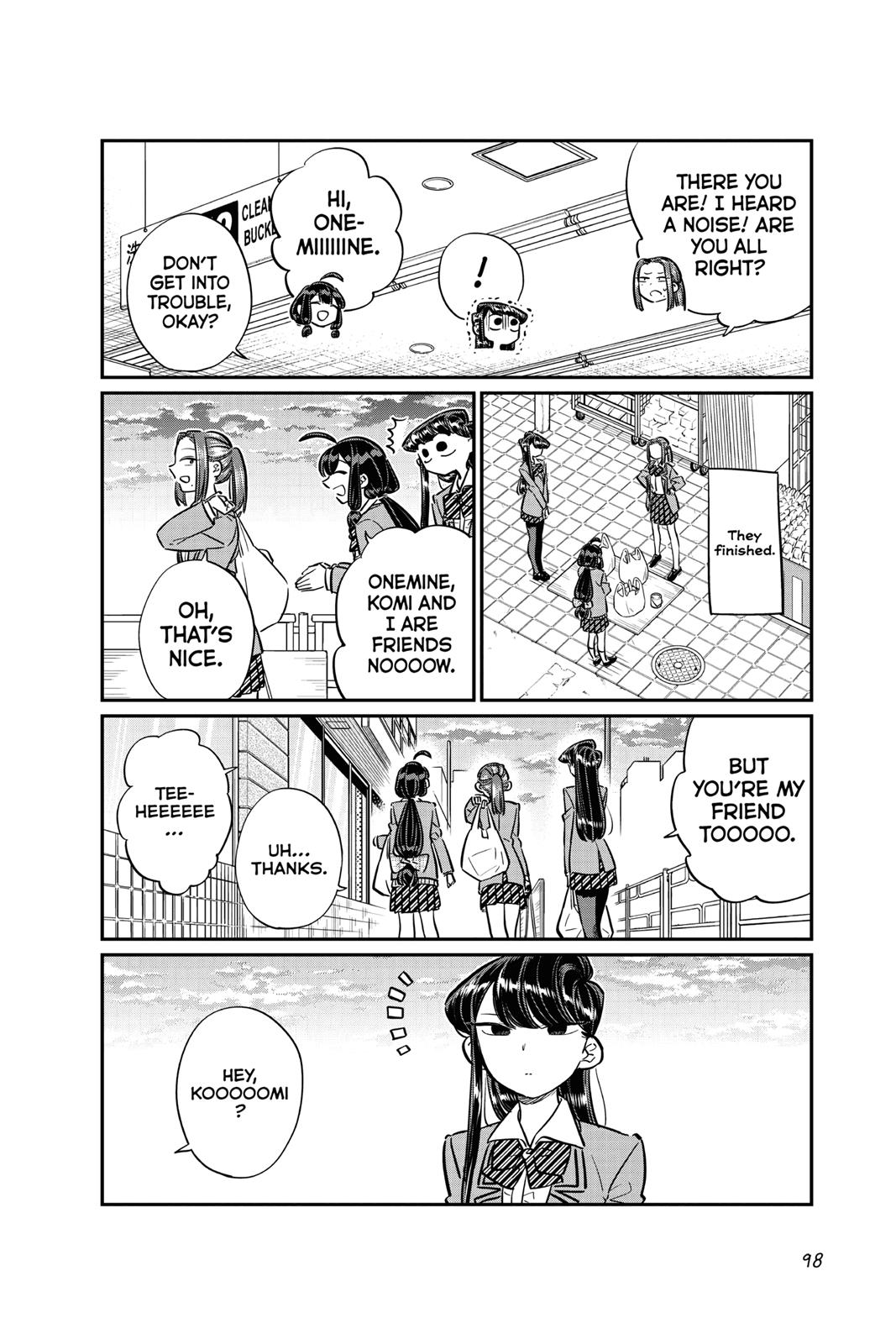 Komi Can’t Communicate Chapter 64