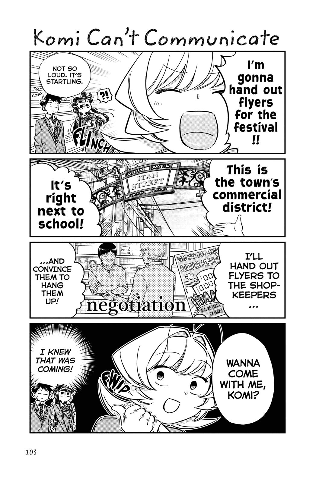 Komi Can’t Communicate Chapter 64