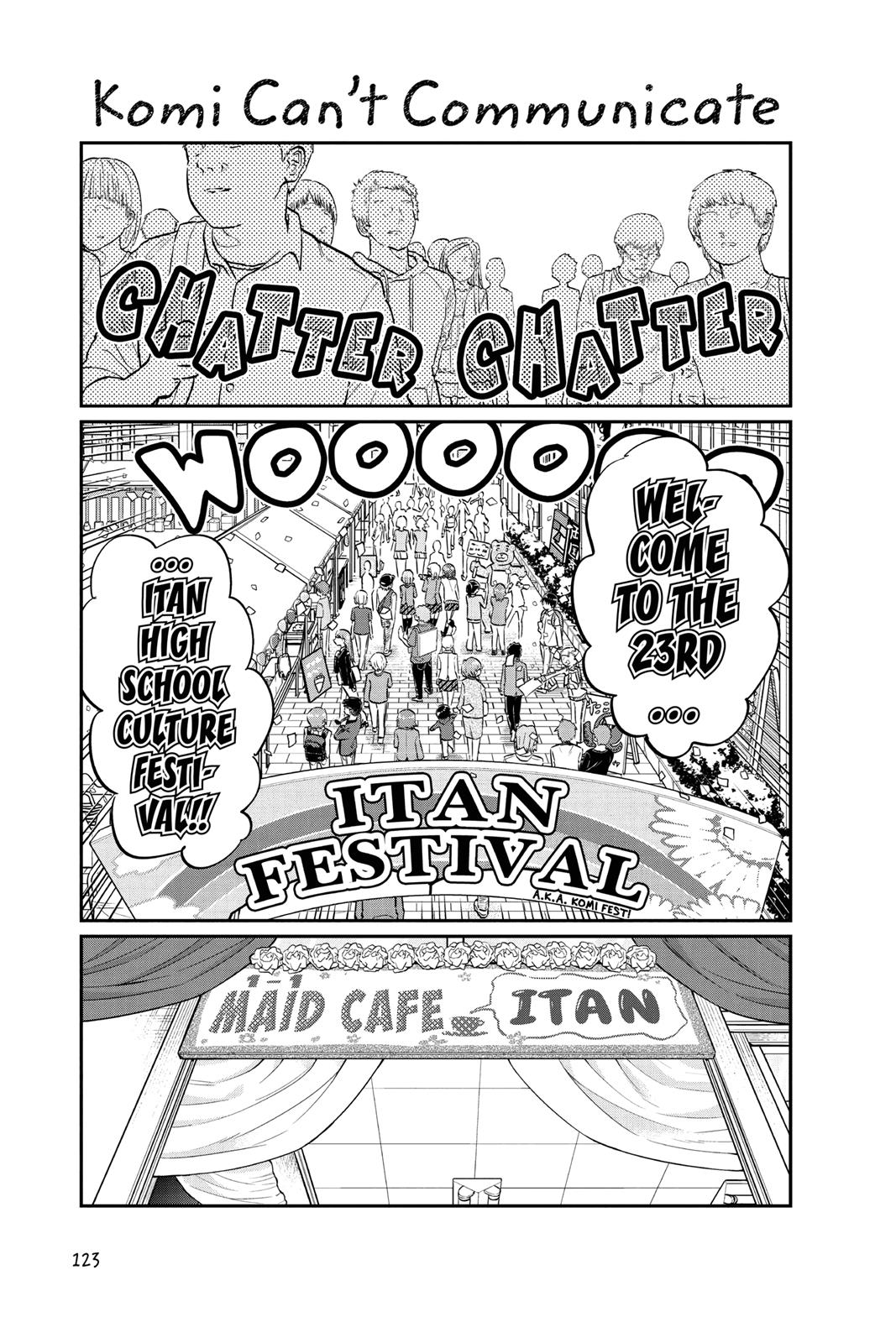 Komi Can’t Communicate Chapter 67