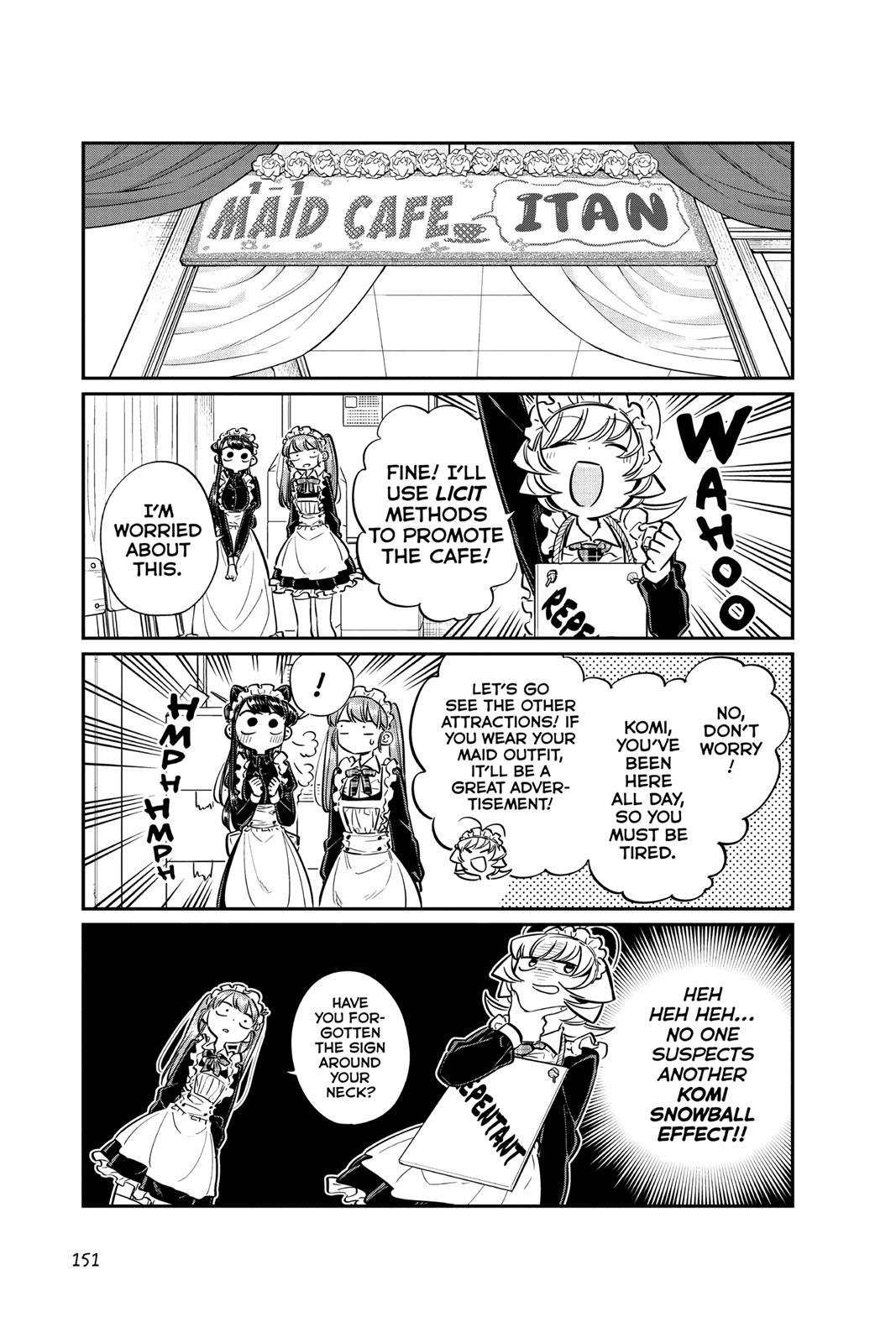 Komi Can’t Communicate Chapter 70