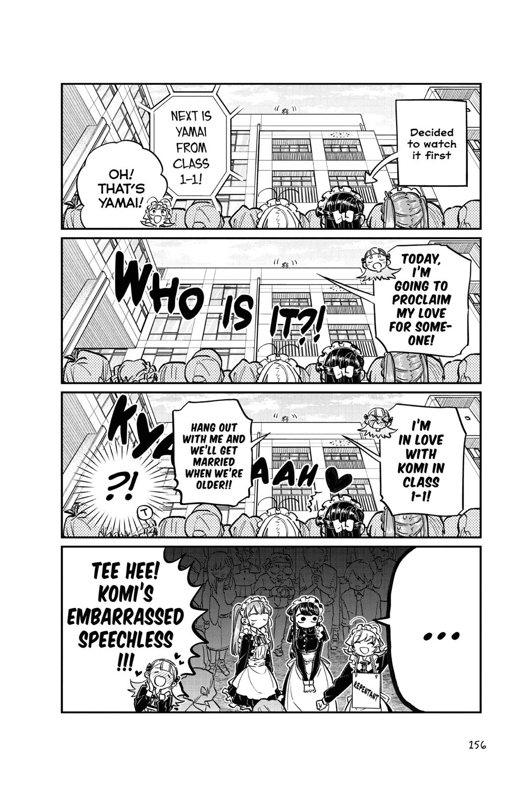 Komi Can’t Communicate Chapter 70