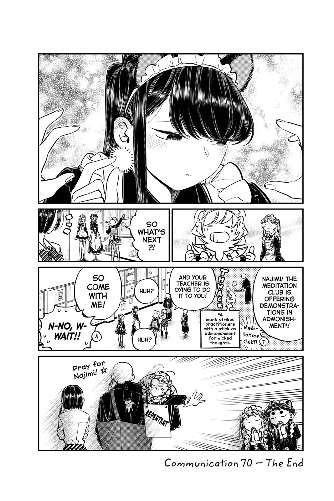 Komi Can’t Communicate Chapter 70