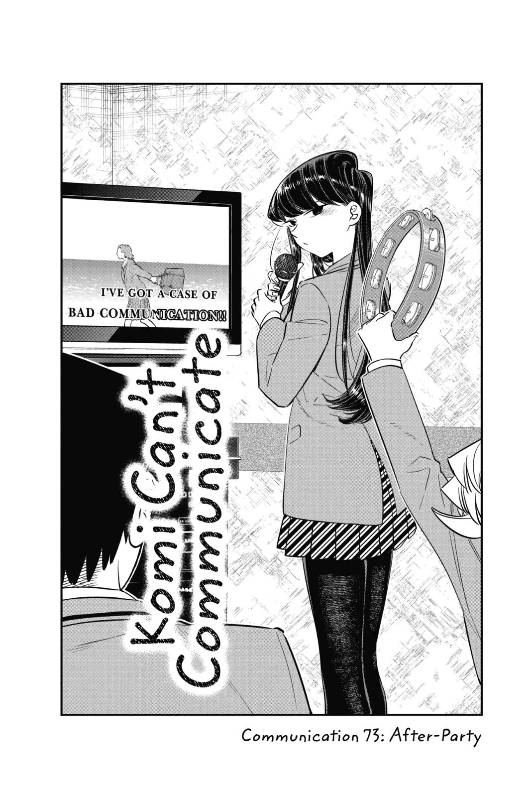 Komi Can’t Communicate Chapter 73