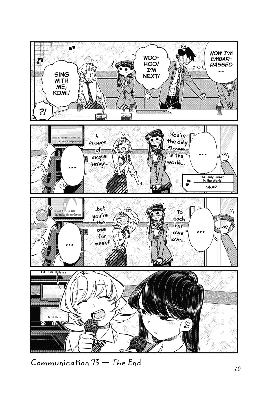 Komi Can’t Communicate Chapter 73
