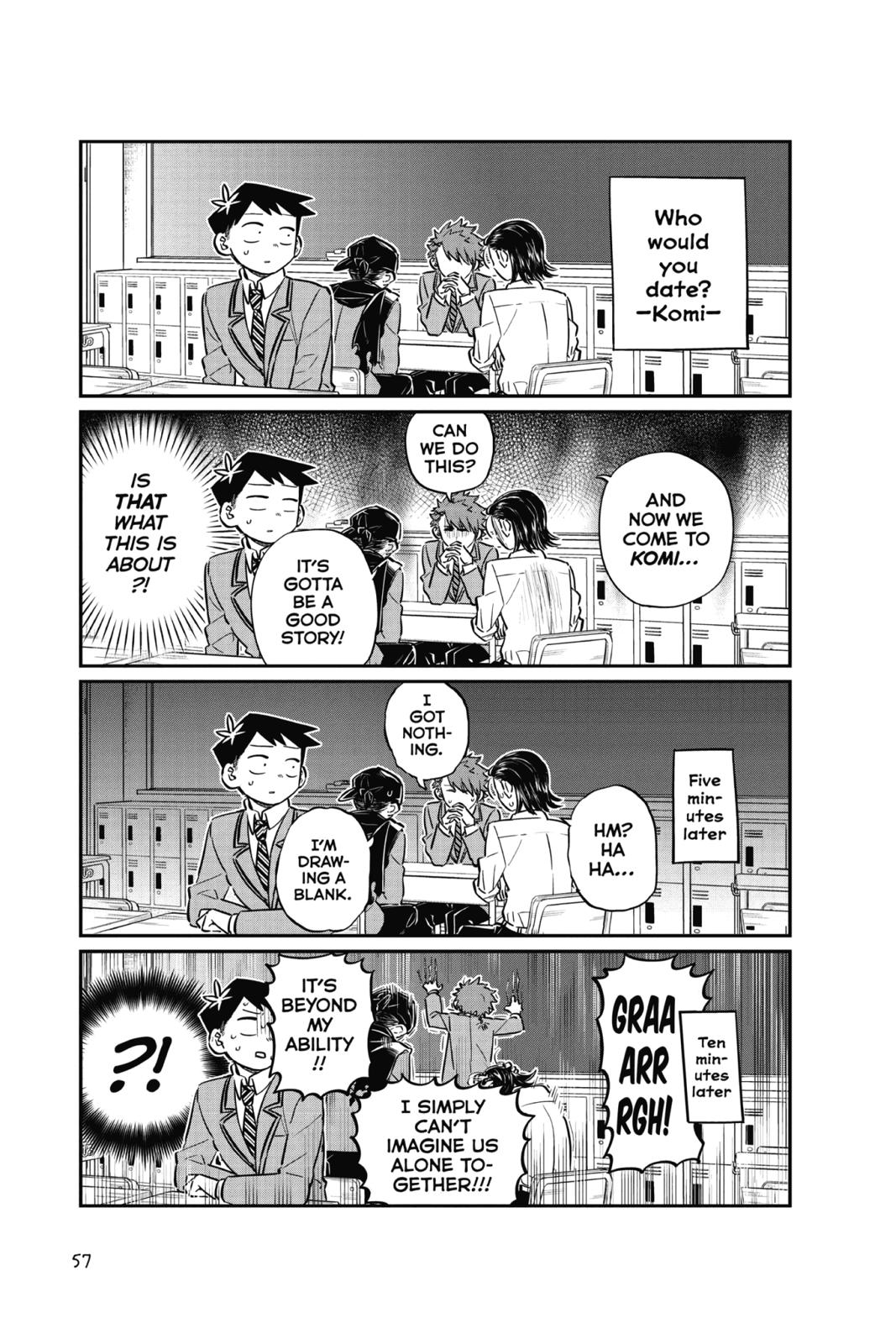 Komi Can’t Communicate Chapter 75