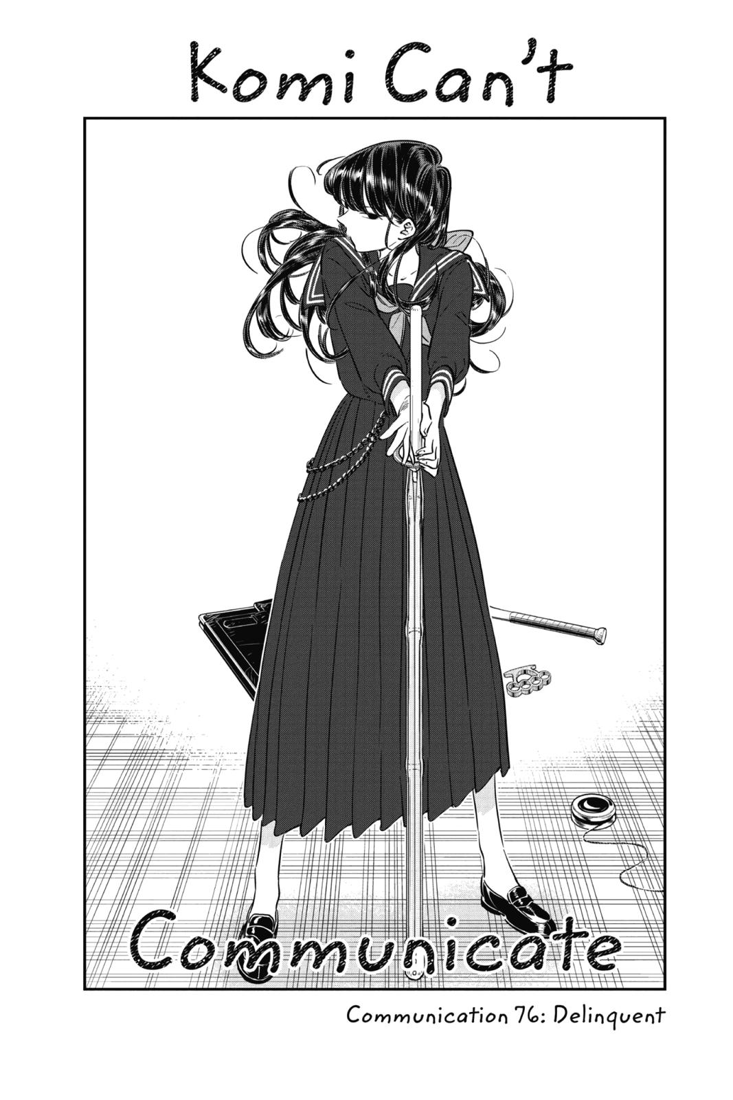 Komi Can’t Communicate Chapter 76