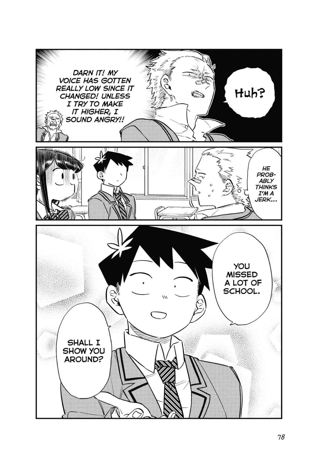 Komi Can’t Communicate Chapter 76