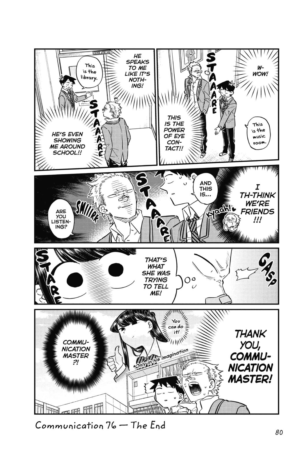 Komi Can’t Communicate Chapter 76
