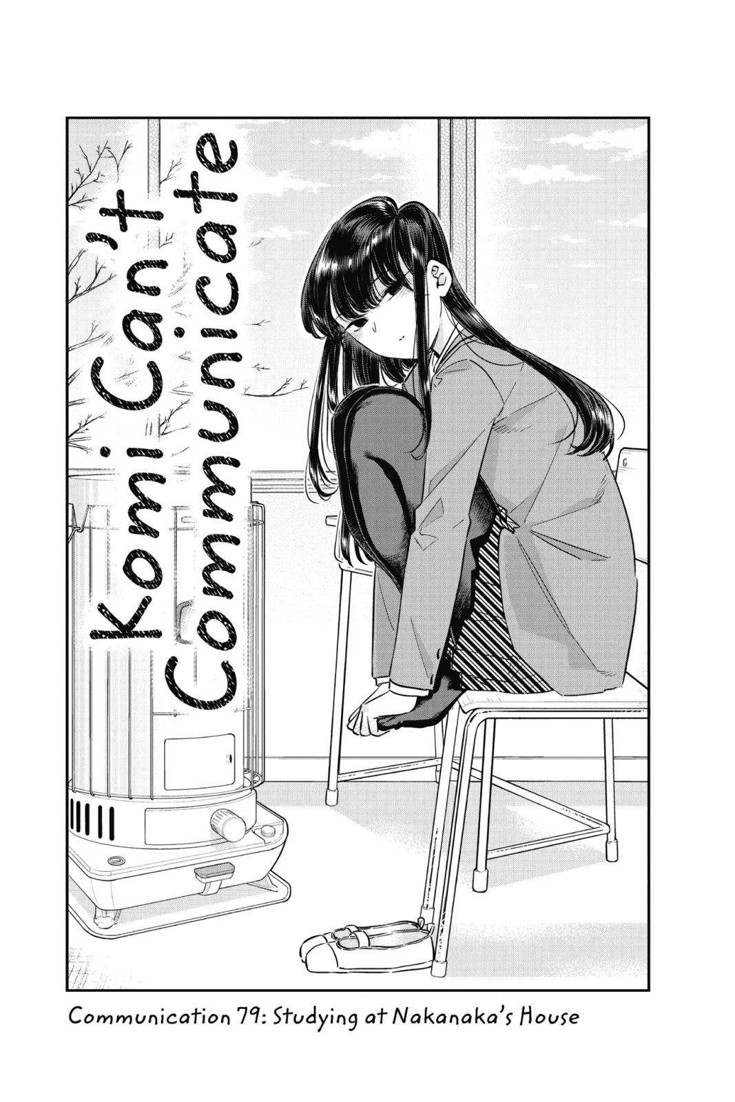 Komi Can’t Communicate Chapter 79