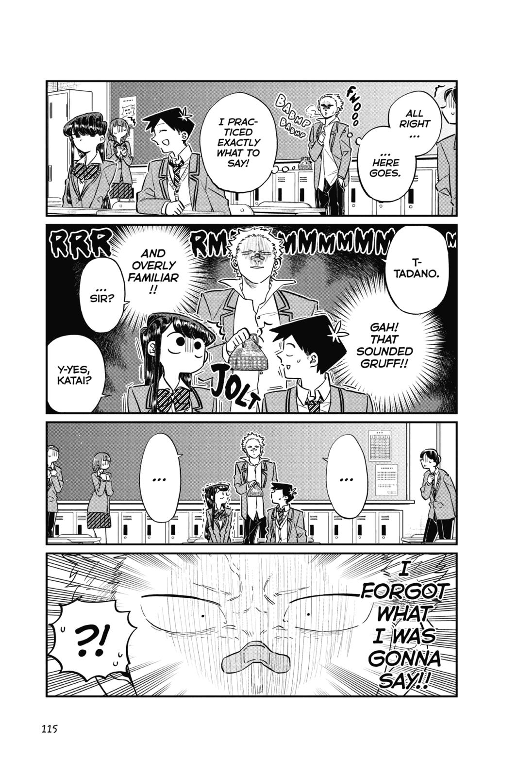 Komi Can’t Communicate Chapter 80