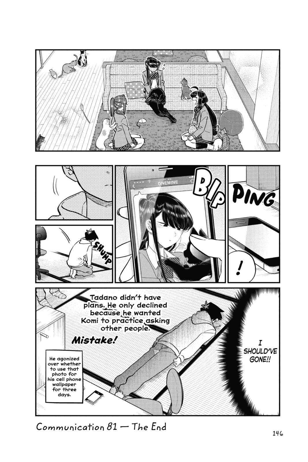 Komi Can’t Communicate Chapter 81