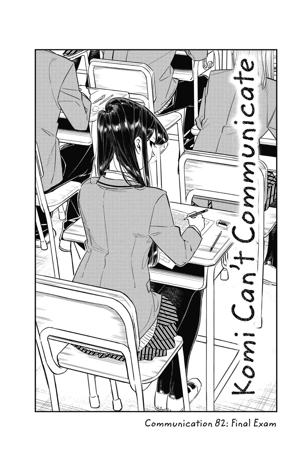 Komi Can’t Communicate Chapter 82