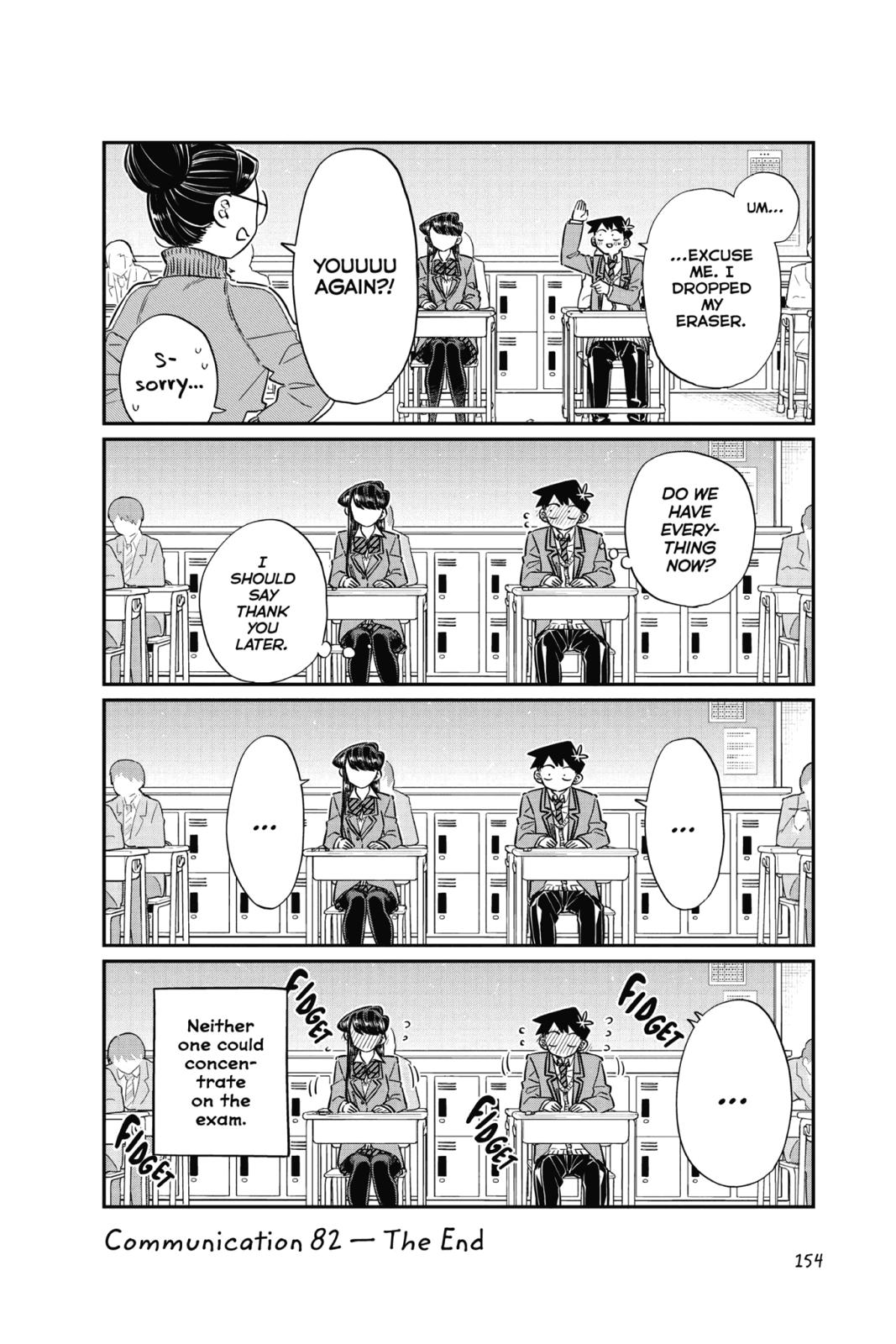 Komi Can’t Communicate Chapter 82