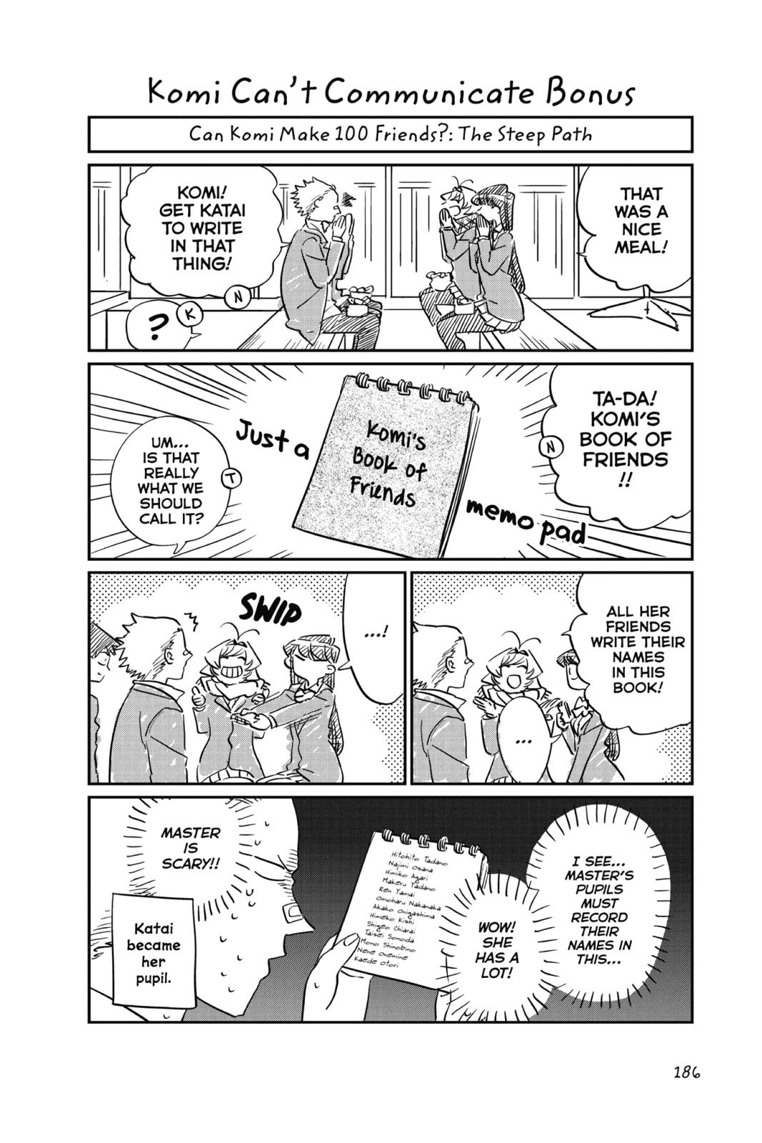 Komi Can’t Communicate Chapter 85