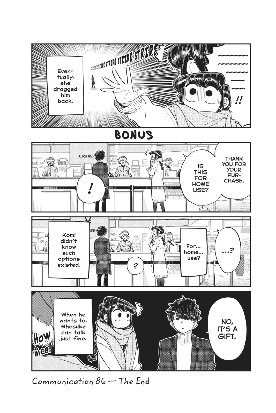 Komi Can’t Communicate Chapter 86
