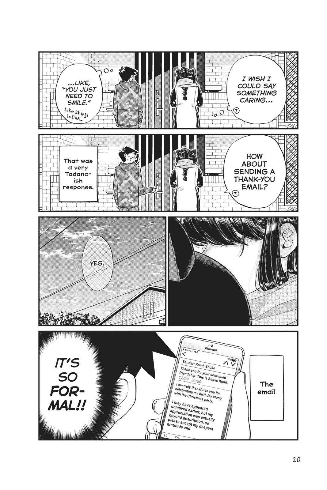 Komi Can’t Communicate Chapter 87