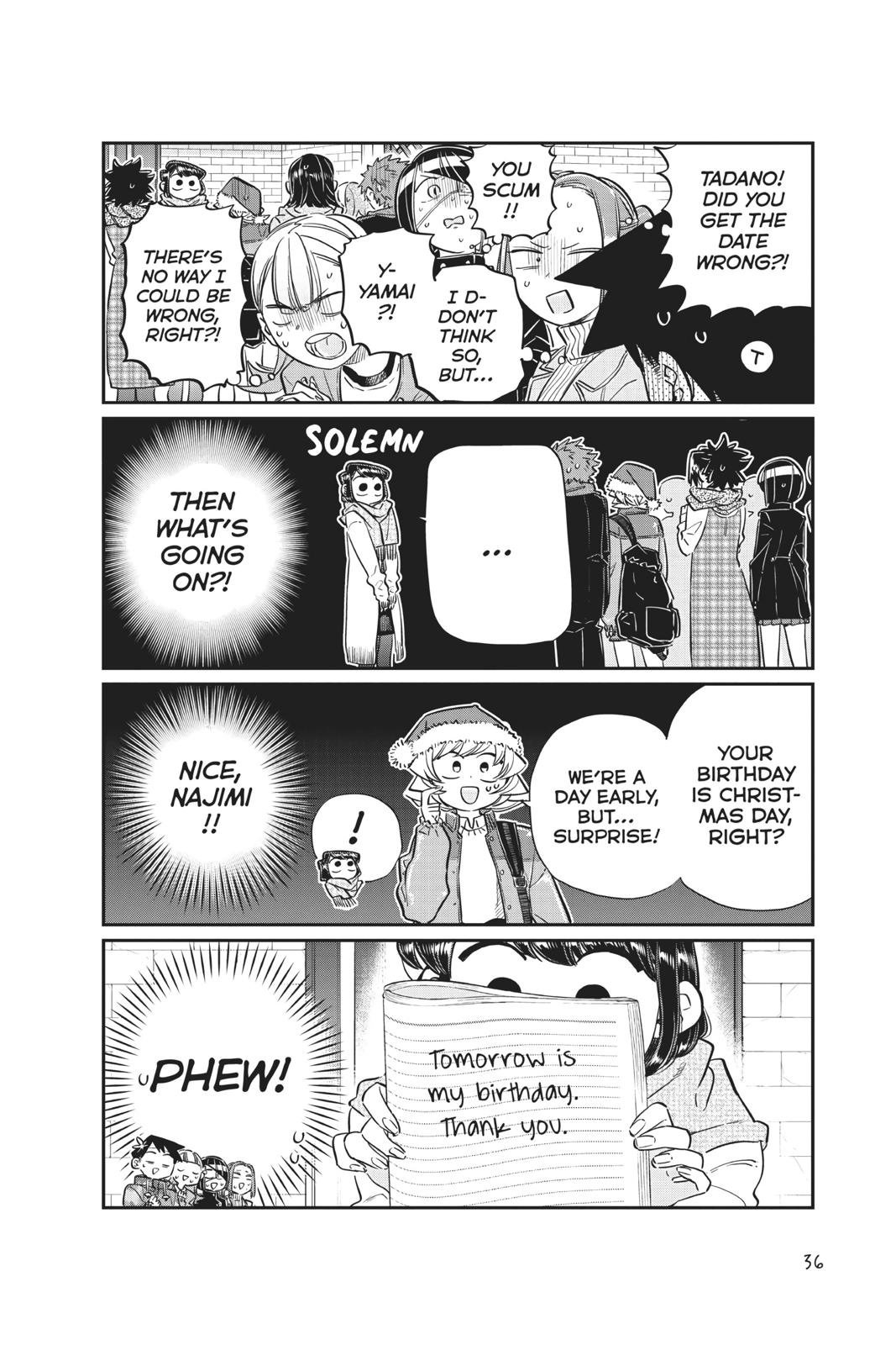 Komi Can’t Communicate Chapter 88
