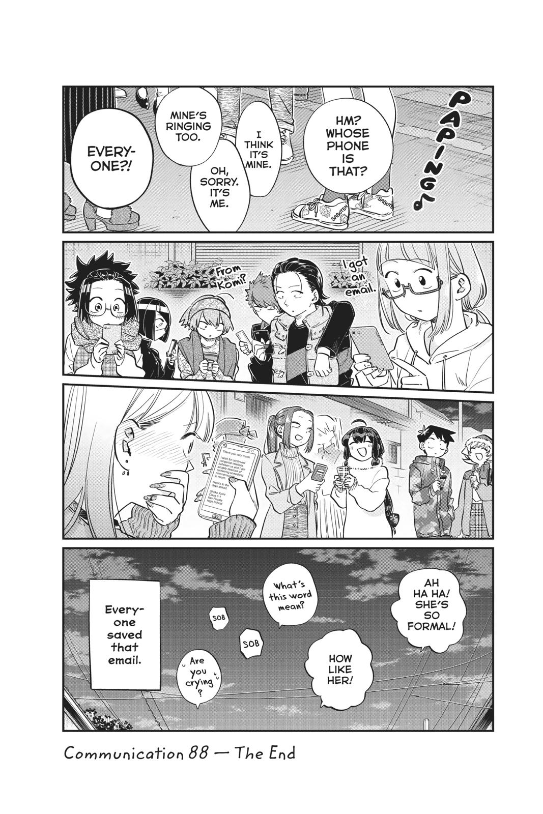 Komi Can’t Communicate Chapter 88