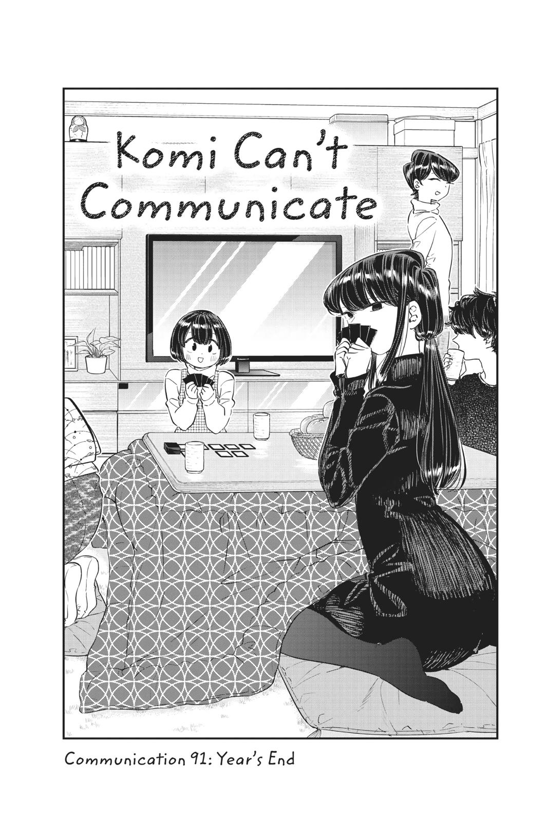 Komi Can’t Communicate Chapter 91