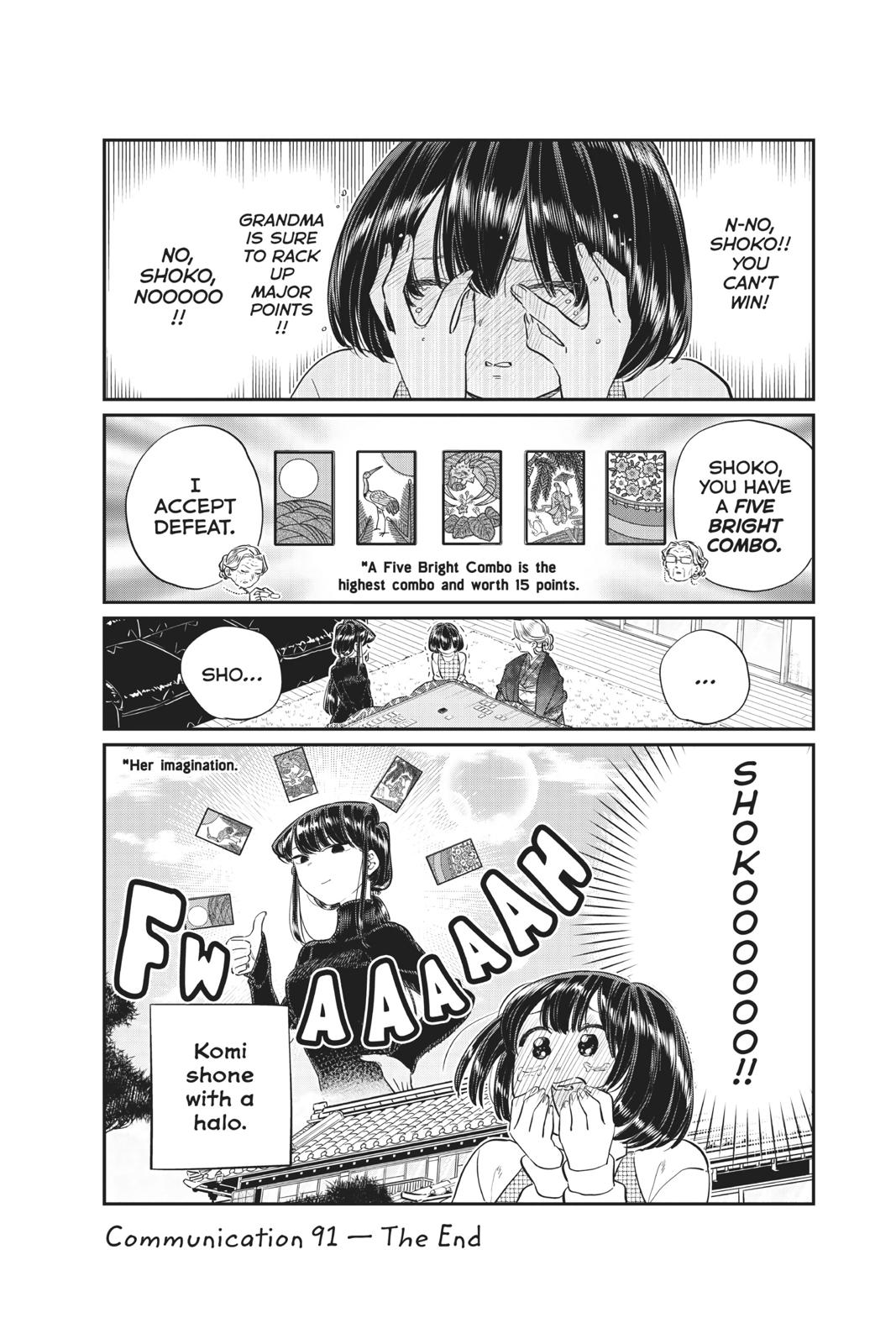 Komi Can’t Communicate Chapter 91