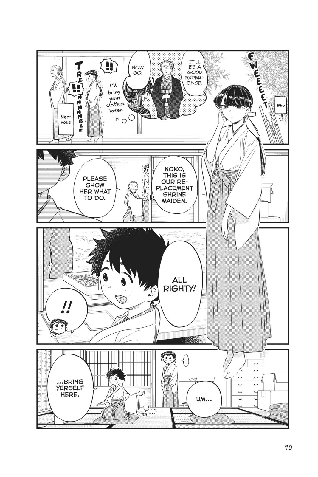 Komi Can’t Communicate Chapter 93