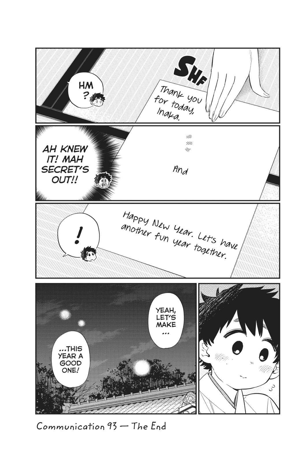 Komi Can’t Communicate Chapter 93