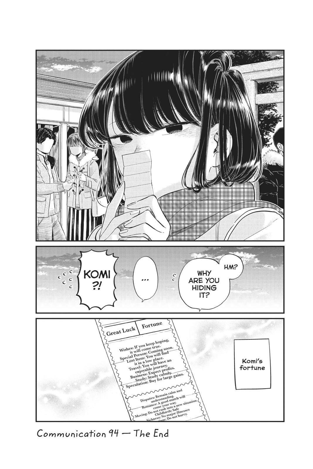 Komi Can’t Communicate Chapter 94