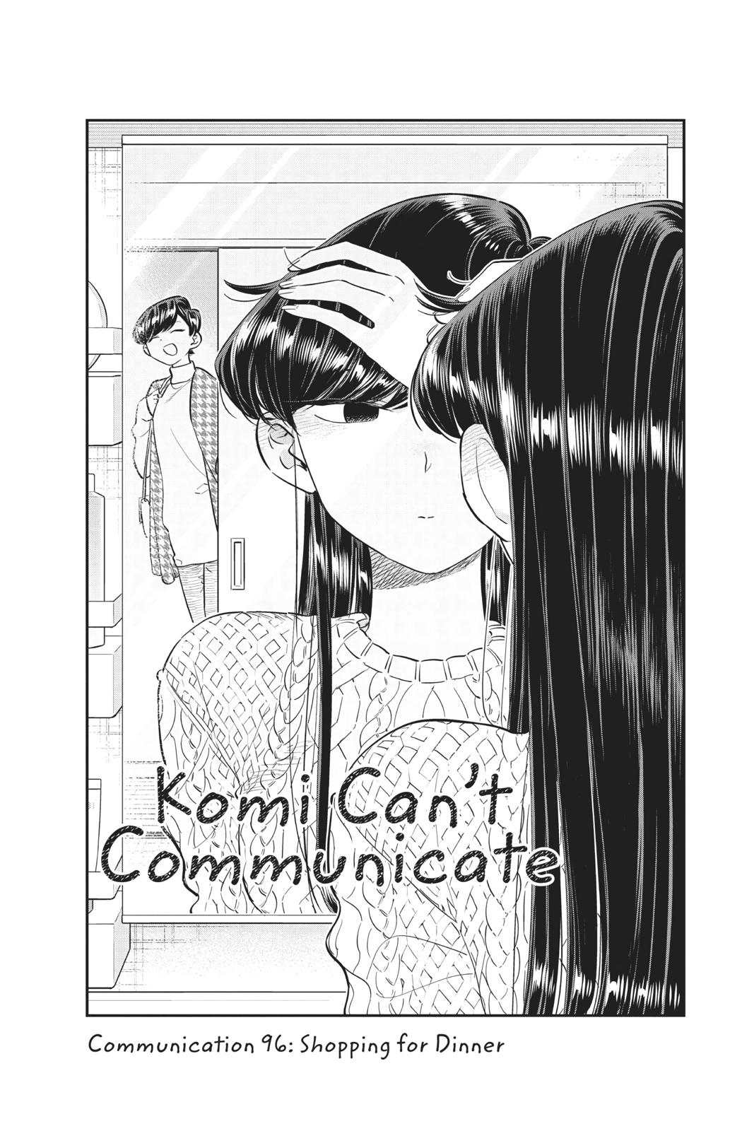 Komi Can’t Communicate Chapter 96
