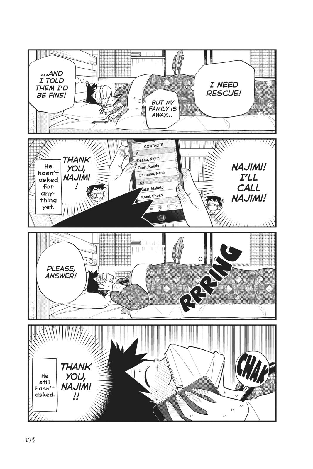 Komi Can’t Communicate Chapter 99