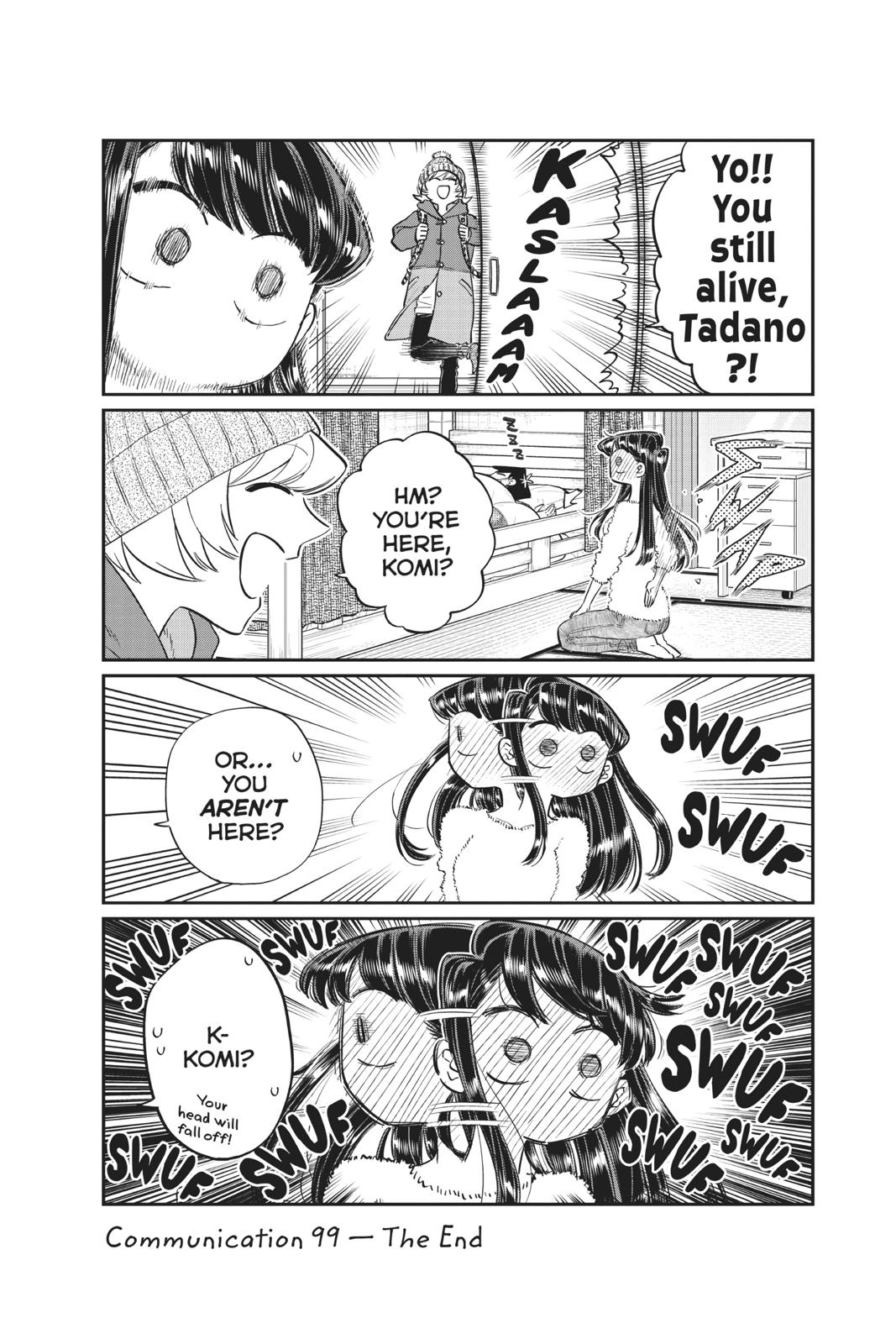 Komi Can’t Communicate Chapter 99
