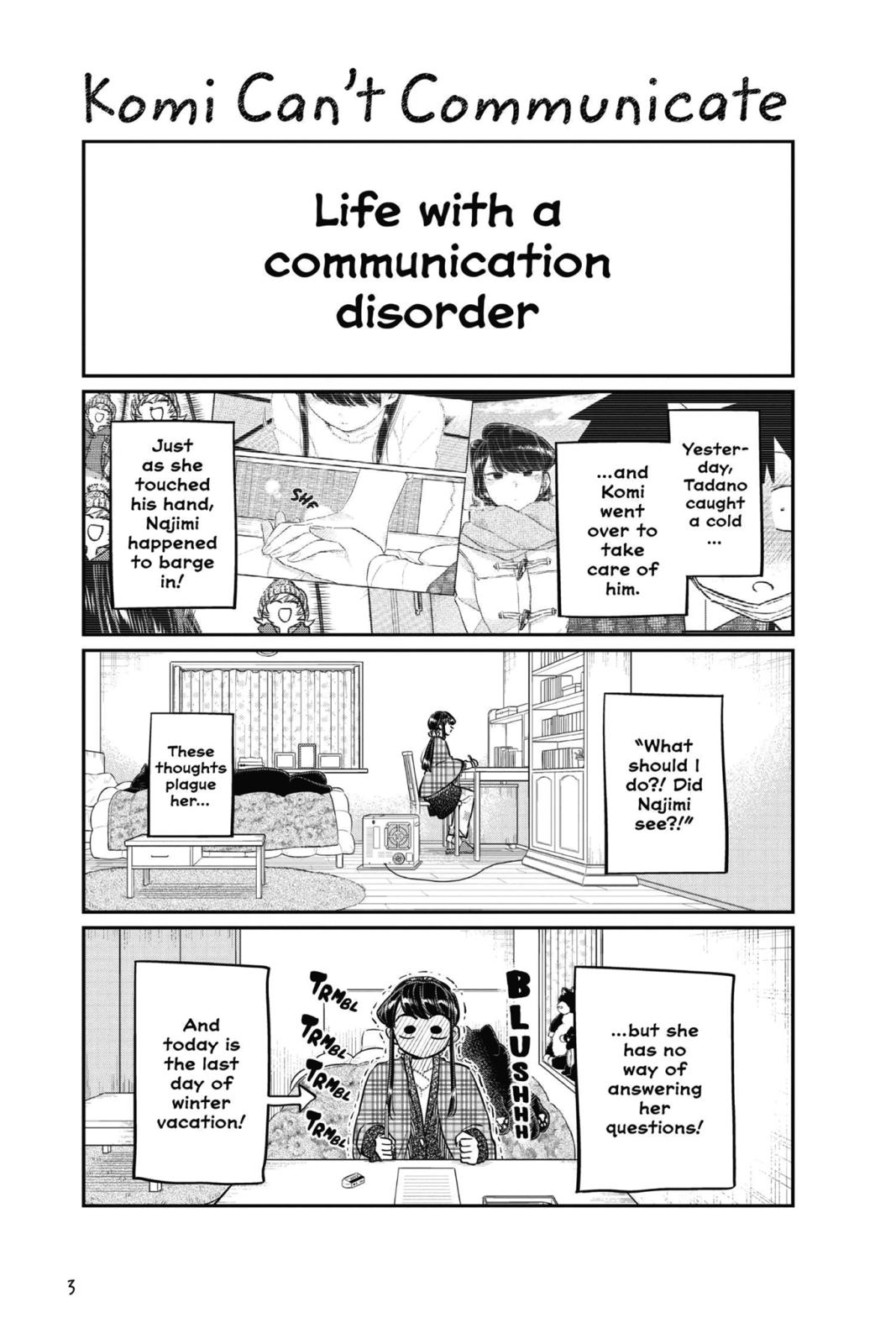 Komi Can’t Communicate Chapter 100