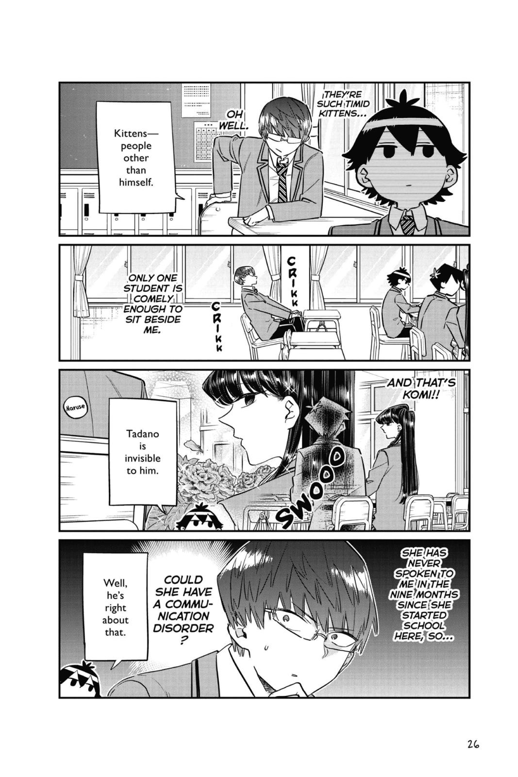 Komi Can’t Communicate Chapter 102