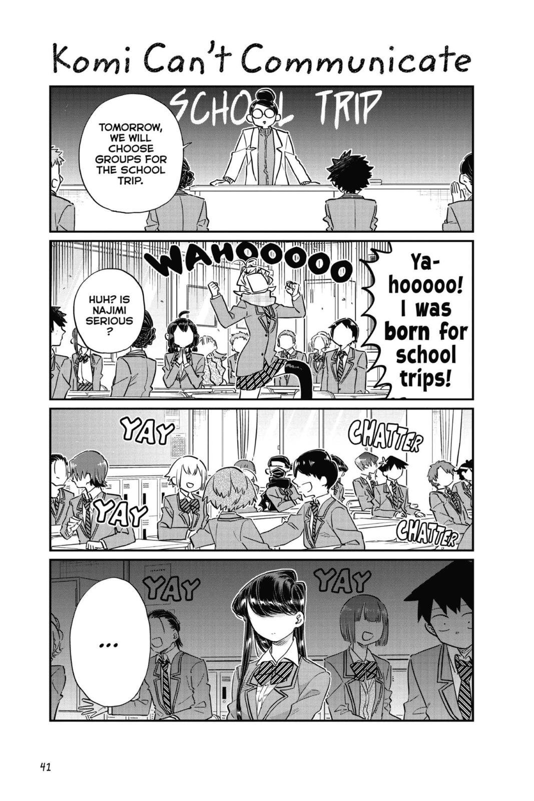 Komi Can’t Communicate Chapter 103