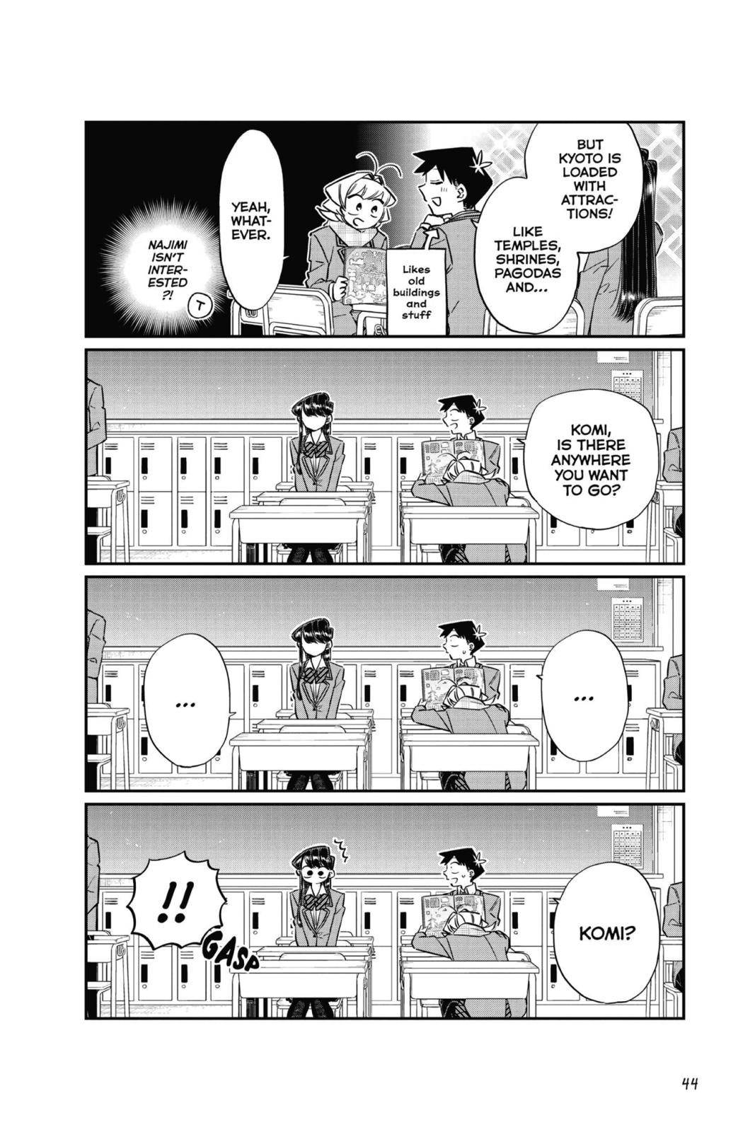 Komi Can’t Communicate Chapter 103
