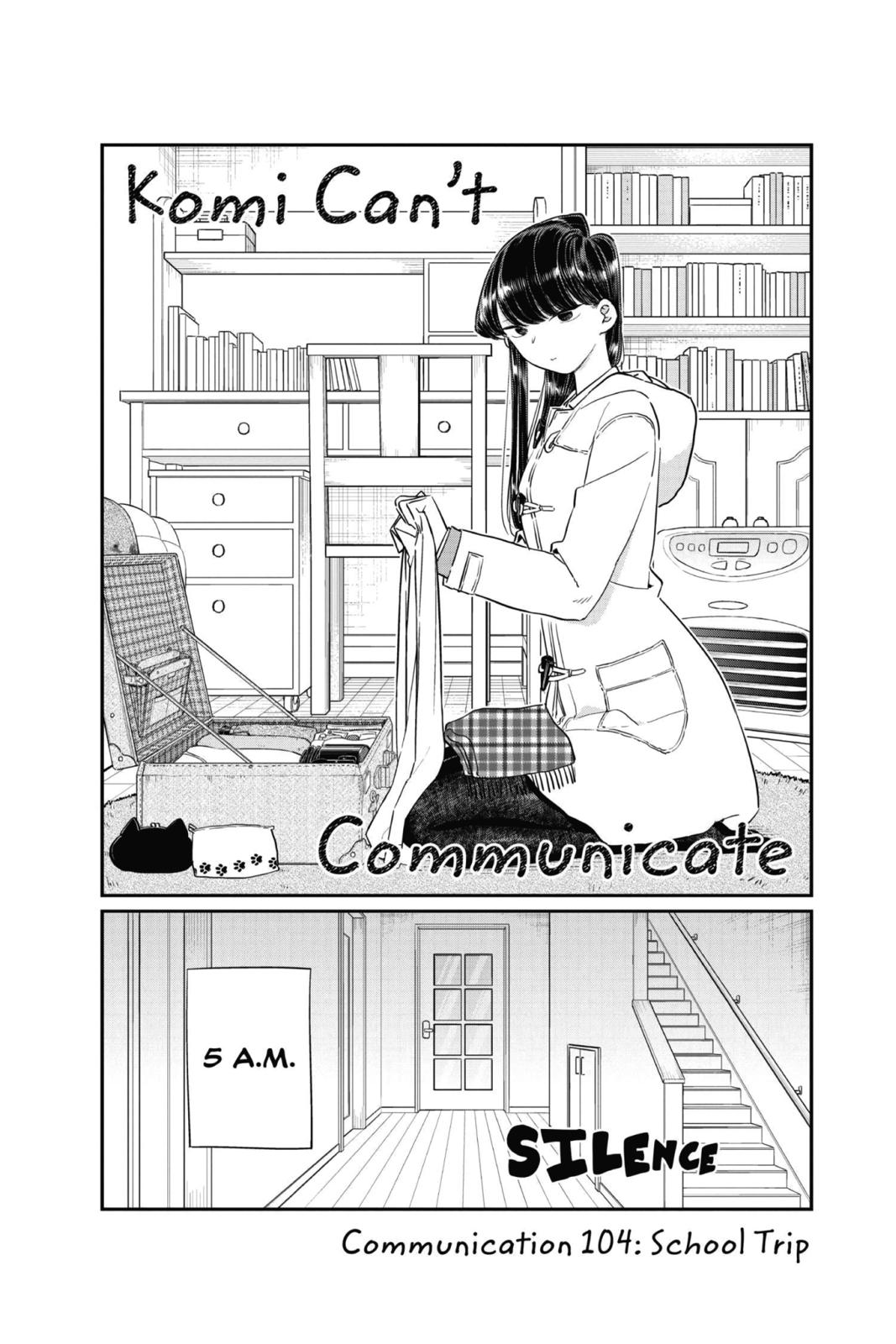 Komi Can’t Communicate Chapter 104