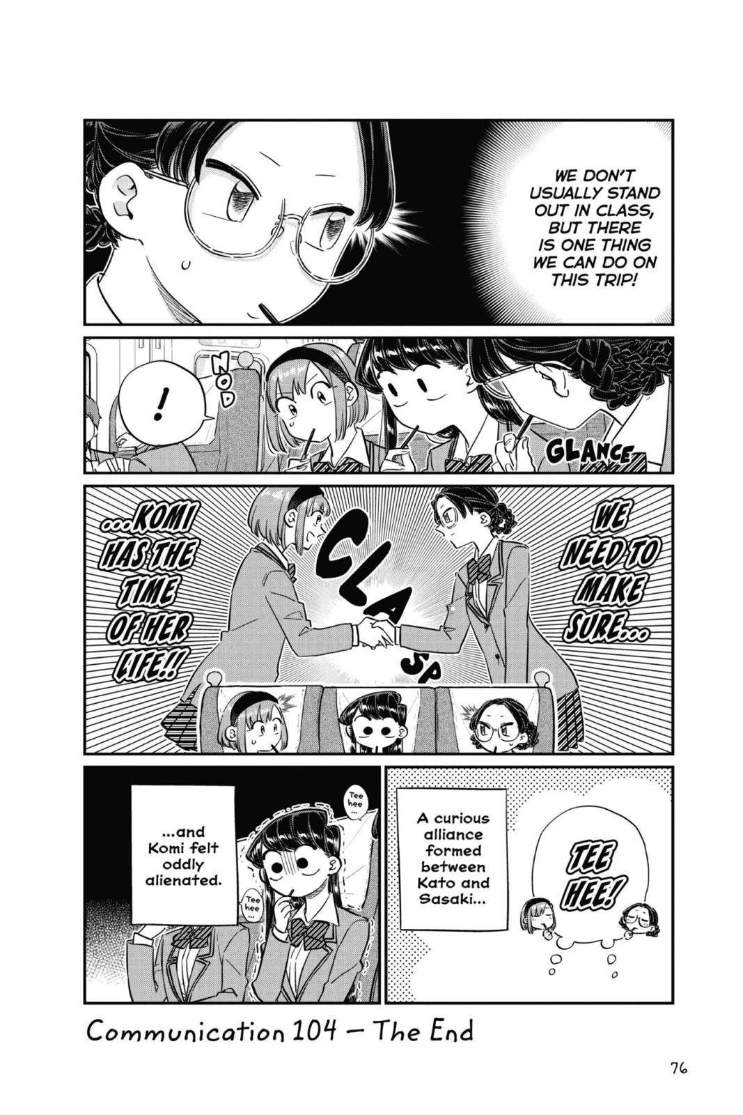 Komi Can’t Communicate Chapter 104