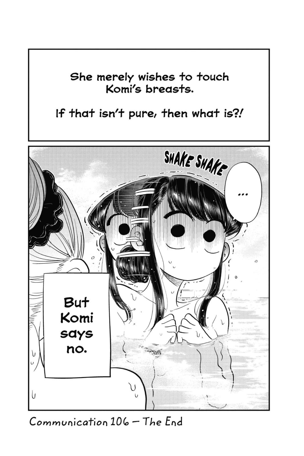 Komi Can’t Communicate Chapter 106