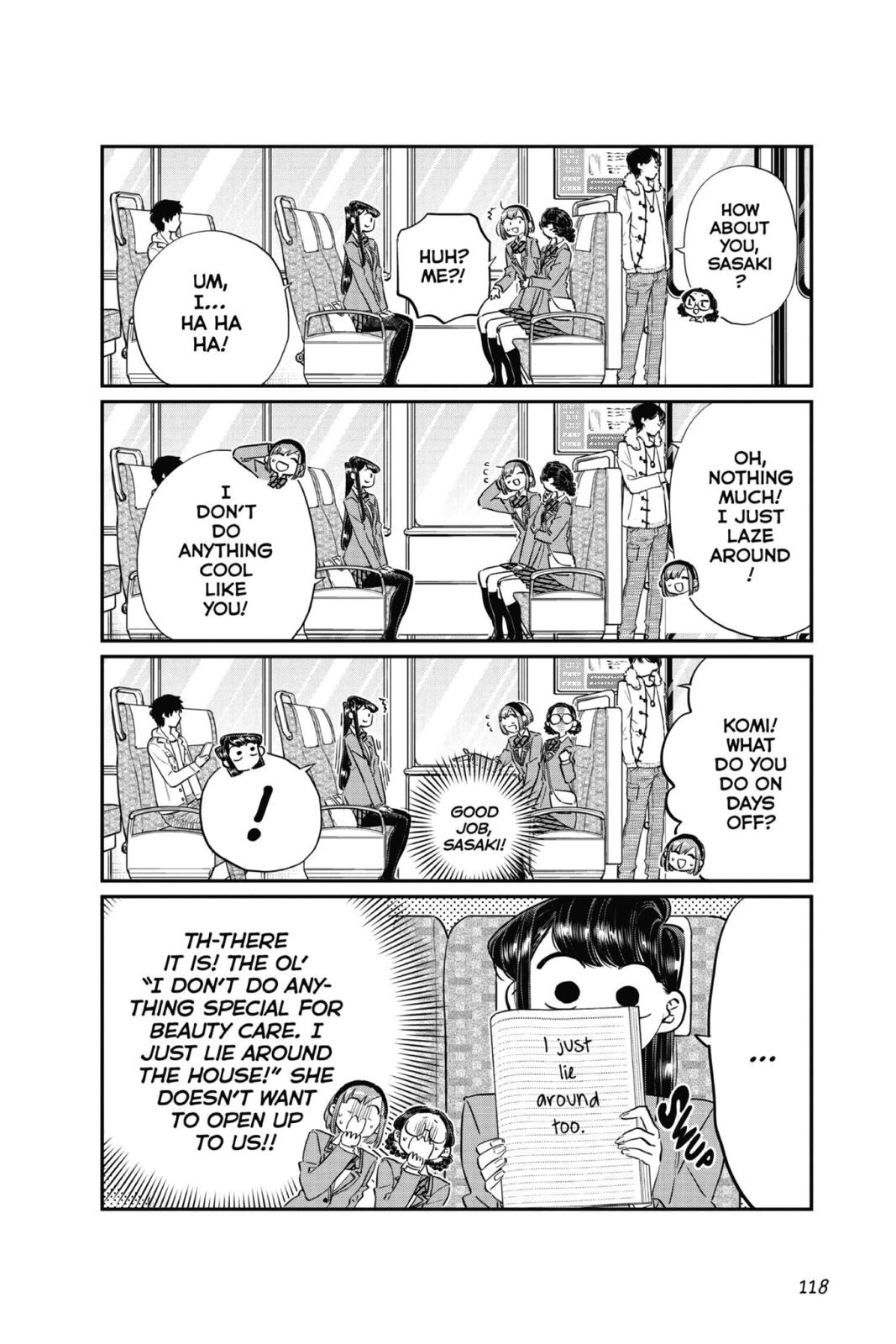 Komi Can’t Communicate Chapter 108