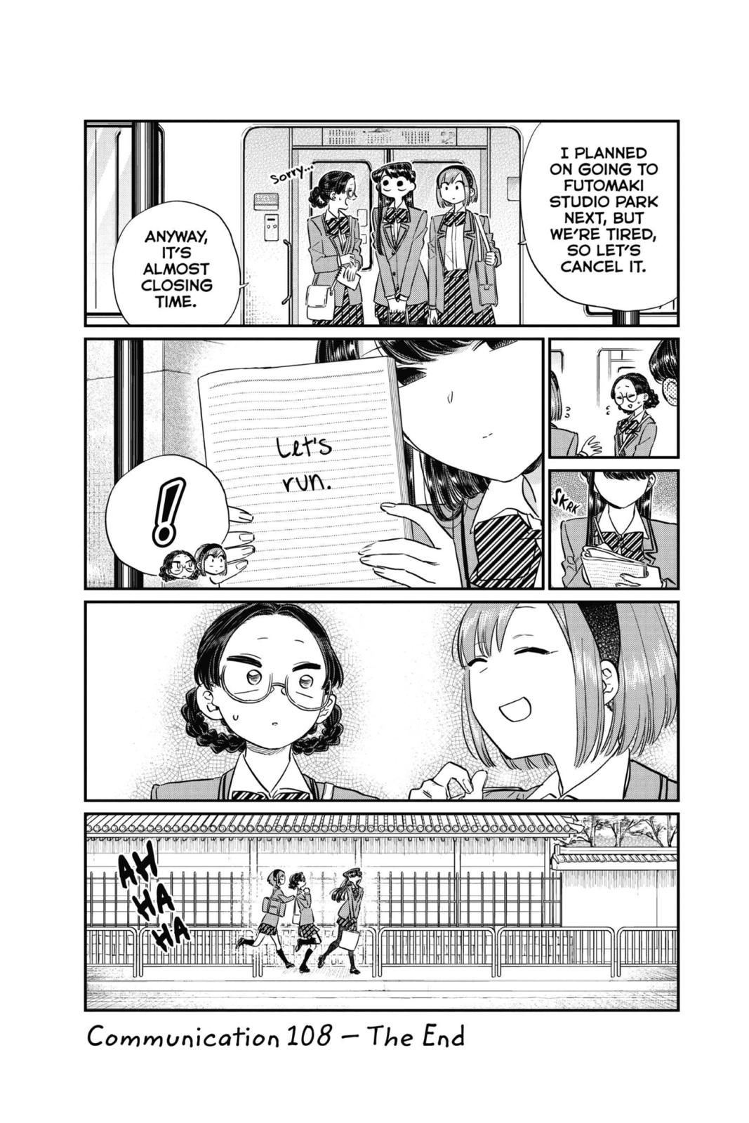 Komi Can’t Communicate Chapter 108