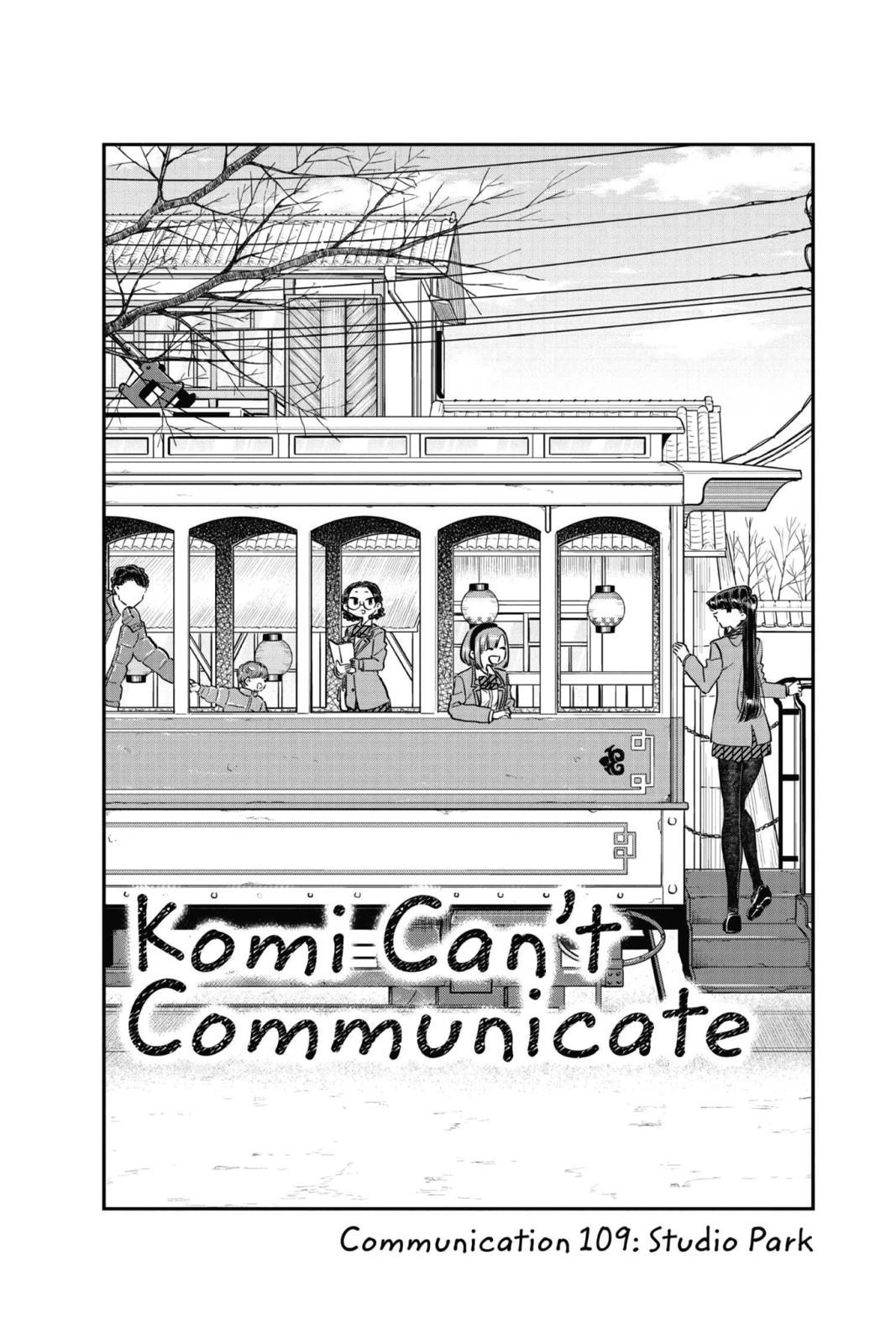 Komi Can’t Communicate Chapter 109