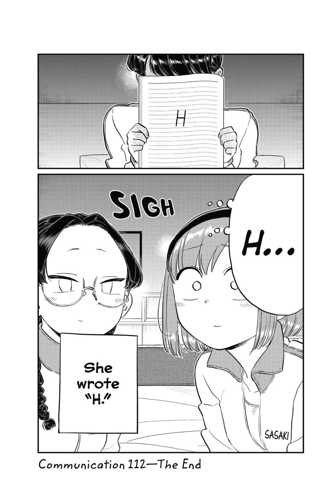 Komi Can’t Communicate Chapter 112