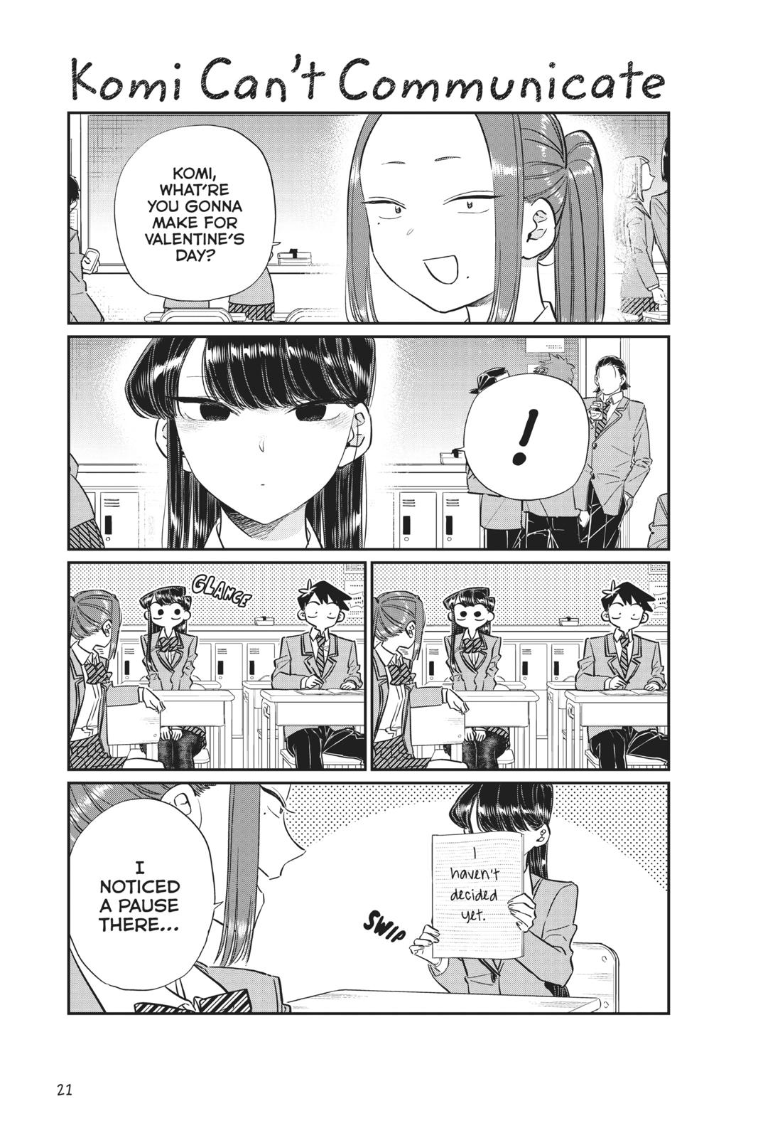 Komi Can’t Communicate Chapter 116