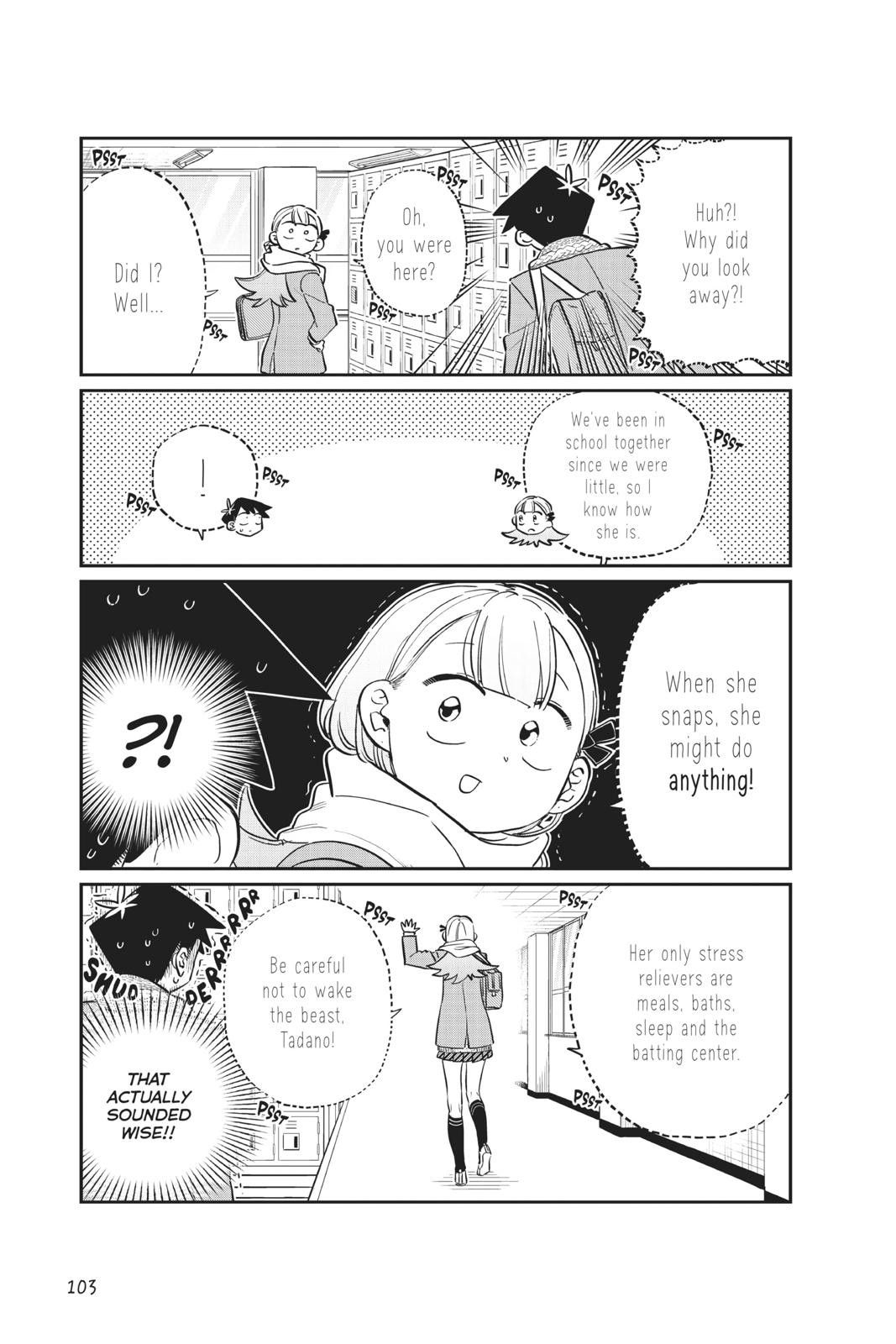 Komi Can’t Communicate Chapter 121