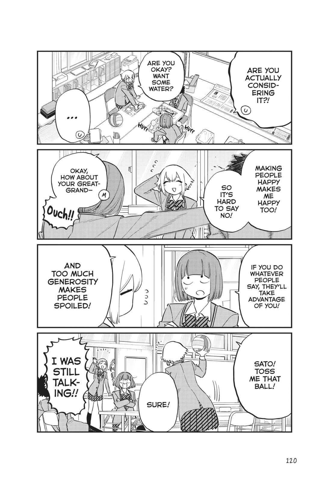 Komi Can’t Communicate Chapter 122